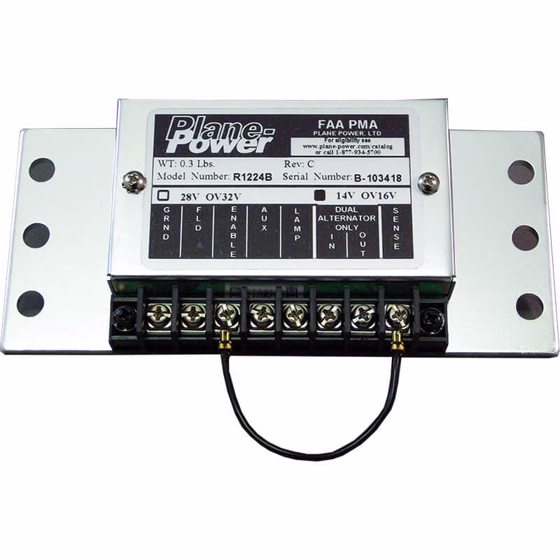 PlanePower – Regulator Voltage 6 Hole 24V – New – R1224BS-28