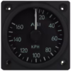 Swift 2-1/4 Airspeed Indicator 0-200 KPH