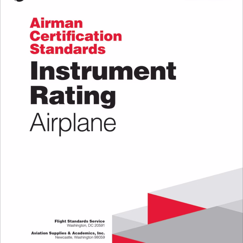 ASA Instrmnt Pilot ACS For Airplane (Softcover)