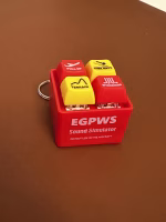 Pilot and Crew Alert Keychain EGPWS Aural Warning Sound Simulator