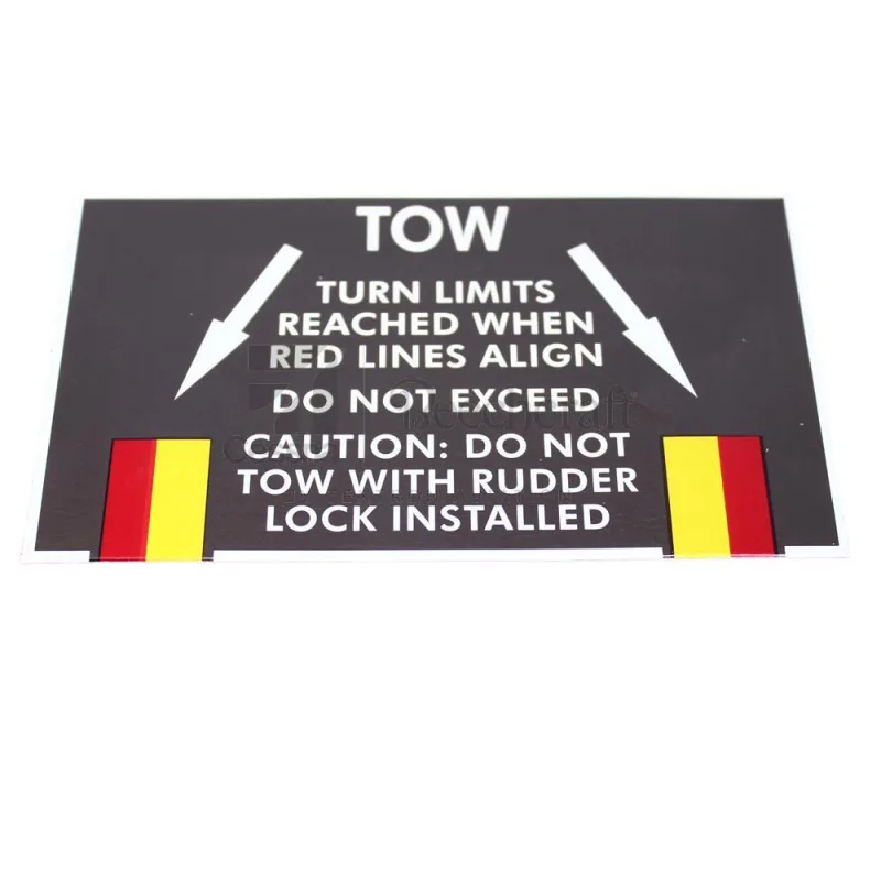 100-820020-1 PLACARD