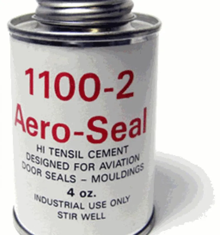 1100-2 AEROSEAL CEMENT 4OZ. BRUSH TOP