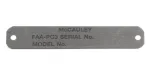 A-20263-4 NAMEPLATE