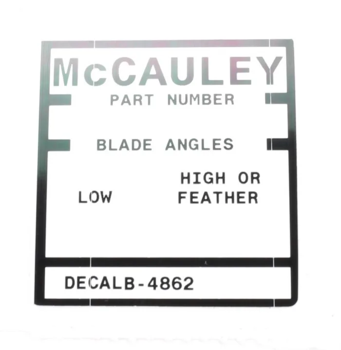 B4862 DECAL