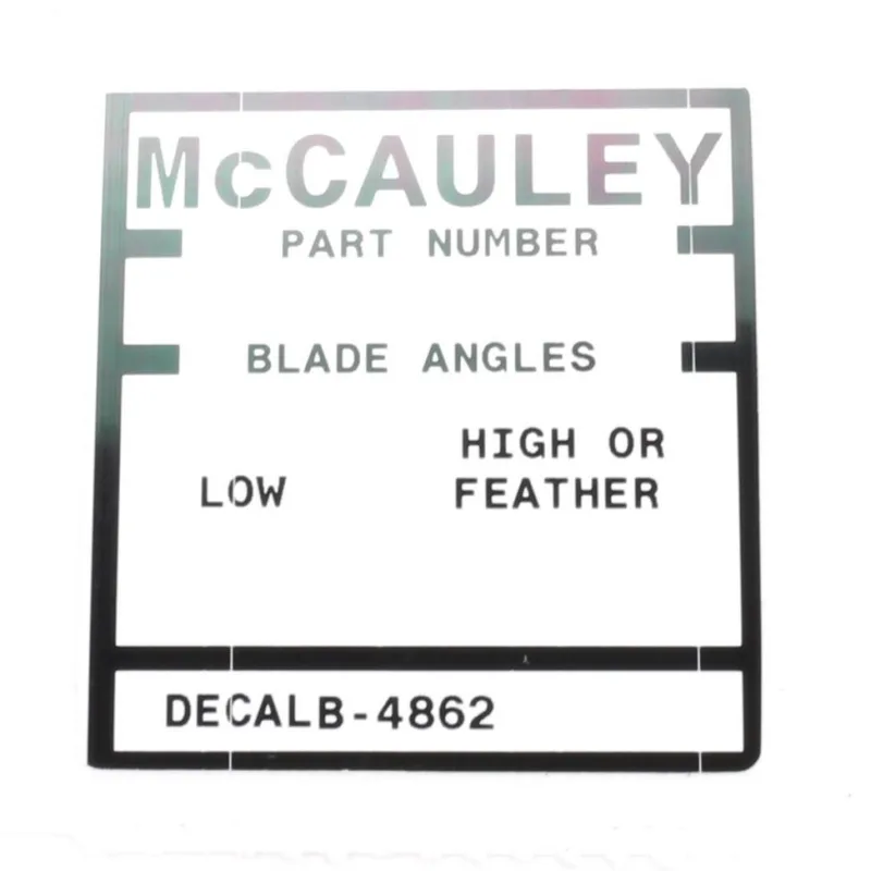 B4862 DECAL