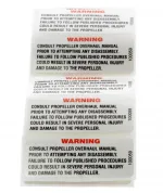 100059 LABEL WARNING