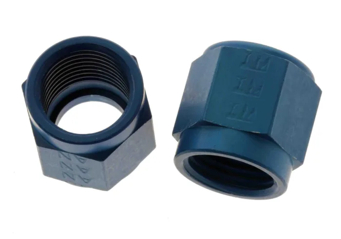 AN818-6D NUT ALUM 9/16-18 TUBE OD 3/8