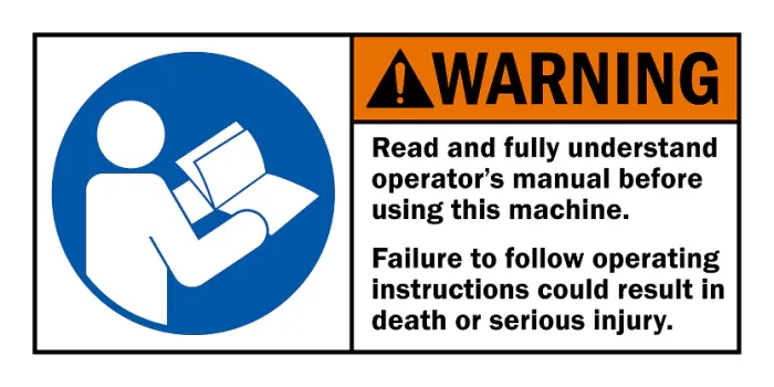AeroCreeper Warning Labels