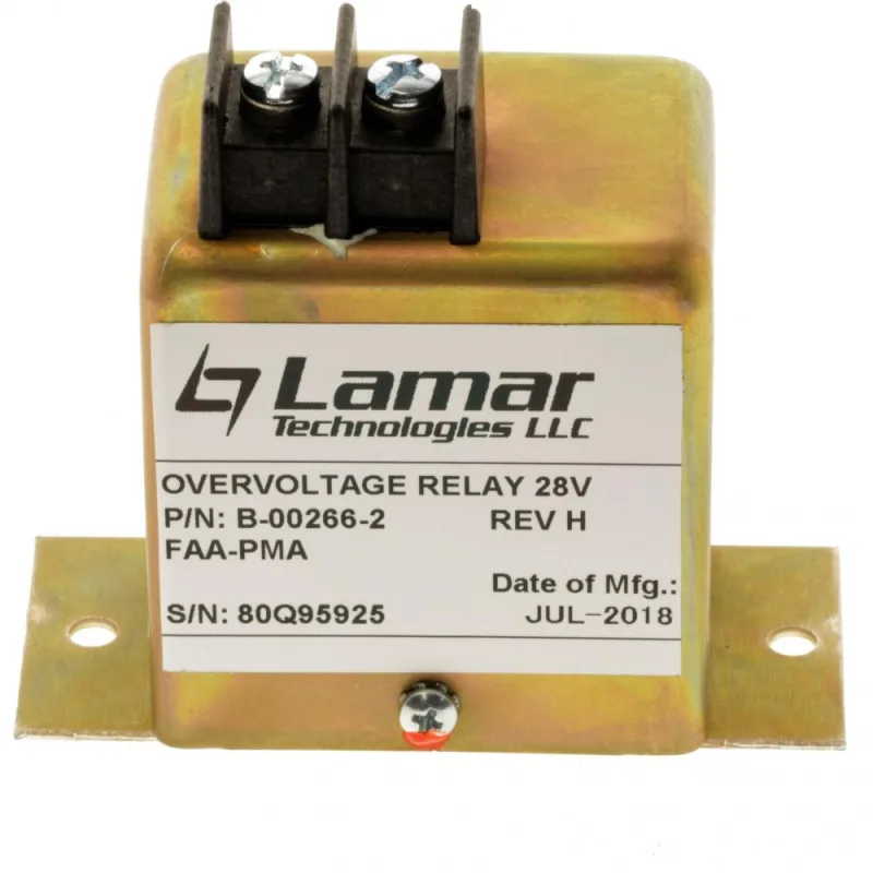 B00266-2 OVERVOLTAGE RELAY 28V