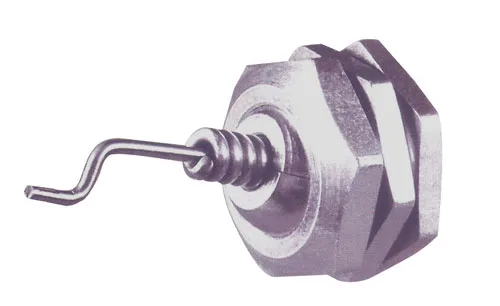 Spherical Metal Grommets Ball Hole .250