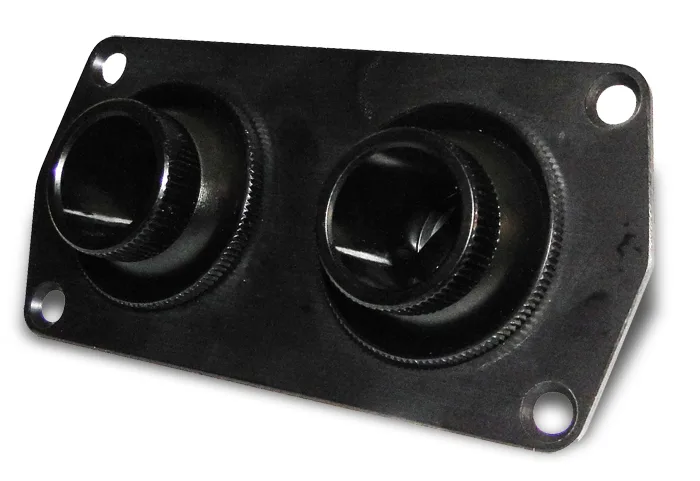 ACS Dual Air Vent Black 10690B
