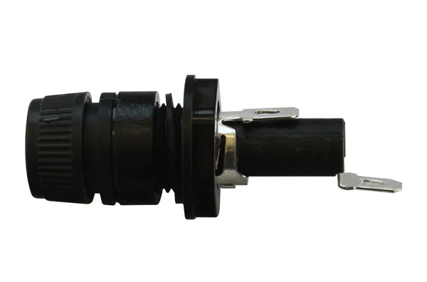 Tanis Panel Mount Fuse Holder For 1/4 Inch X 1 1/4 Inch Fuses Tahtb-42I