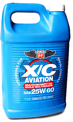 Phillips 66 Oil X/C Aviation 25W-60 – Single Quart