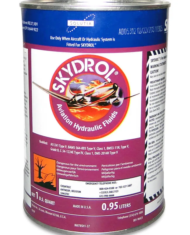 Skydrol Hydraulic Fluid 5 – Single Quart