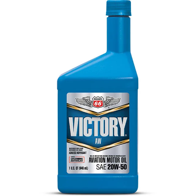 Phillips 66 Oil Victory Aviation 20W-50 – Single Quart