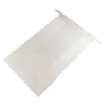 White Air Sickness Bag Block Bottom 23X11.5X6.5Cm 25/Bunch