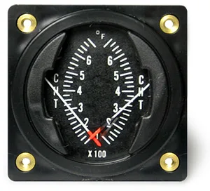 Westach 2-1/4 Square Dual CHT 100-700F 2DA8 Non-TSO