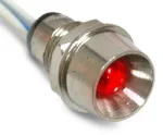 Electronics International Al-1 Red Annunciator Light 12V Or 24V PMA