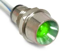 Electronics International Al-1 Green Annunciator Light 12V Or 24V PMA