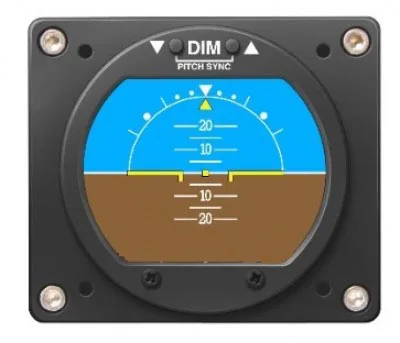 RC Allen RCA2610-3 Digital Attitude With Slip Ind Turn Rate Battery