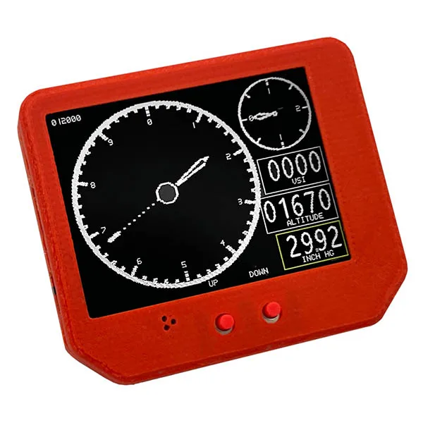 Radiant SafeAlt Portable Altimeter / VSI Combo – Black Case