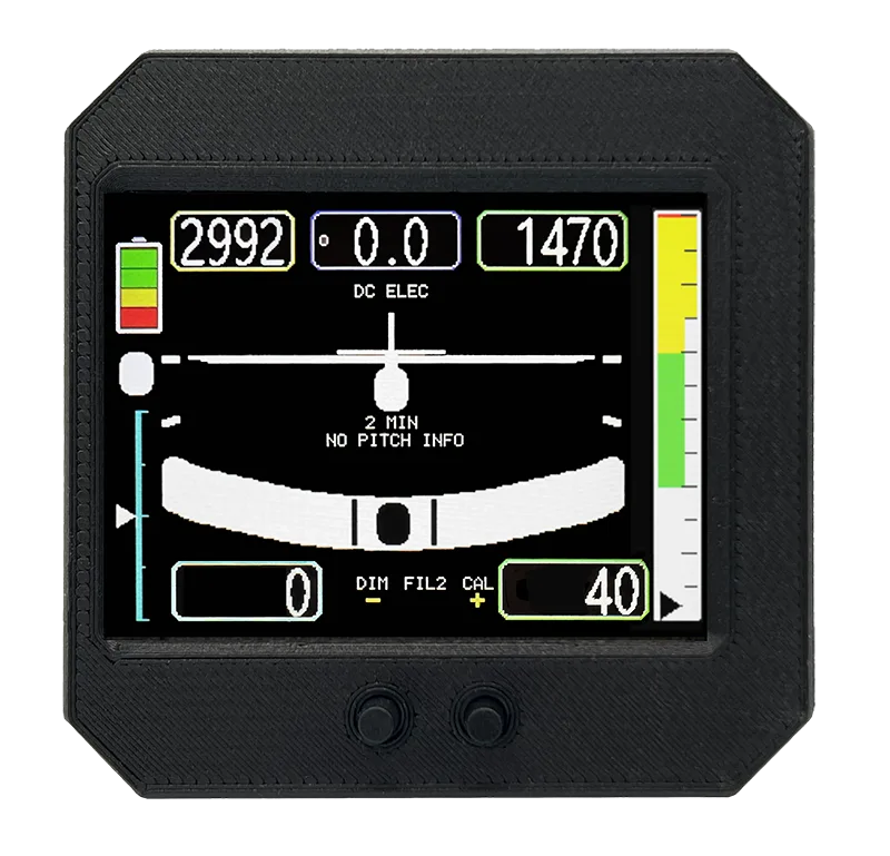 Radiant SafeTurn Plus Portable Mini Glass with Turn Coordinator RI-2026-3
