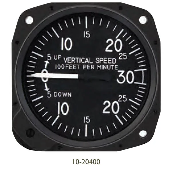 United 3-1/8 Vertical Speed Indicator 0-3000 Fpm