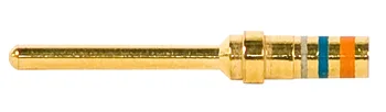 Male Low Density Sub-D Pin 24 To 20 Gauge Crimp Pin