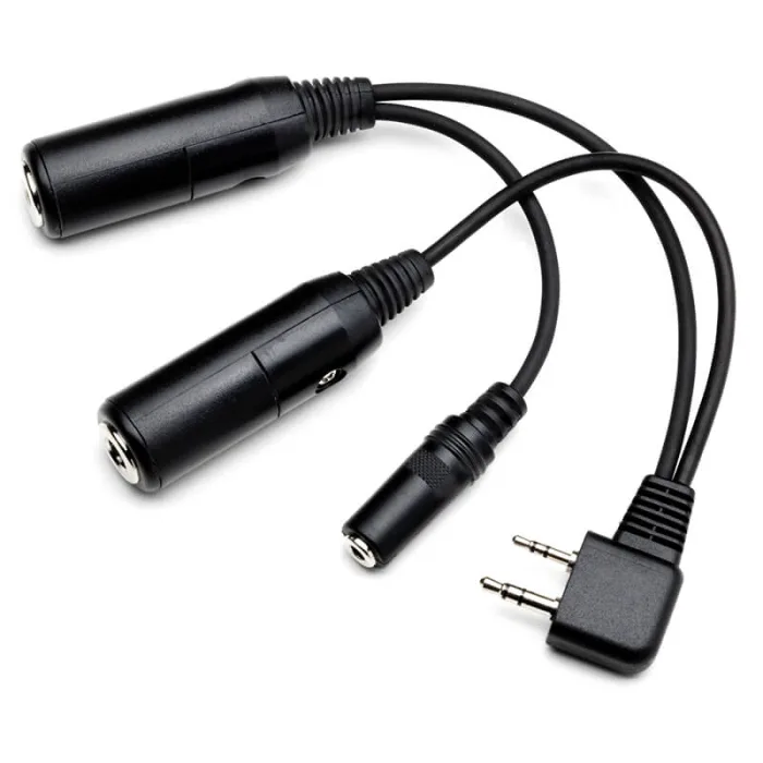 11-02116 → Somma Aero Pilot USA PA 82 Dual GA To Icom A6 A14 A22 A24 Adapter