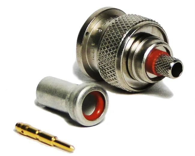 TNC Male Crimp Connector For Rg 142 58A 8