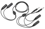 Pilot USA PA 72S Two Dual GA Stereo To One Dual GA Adapter