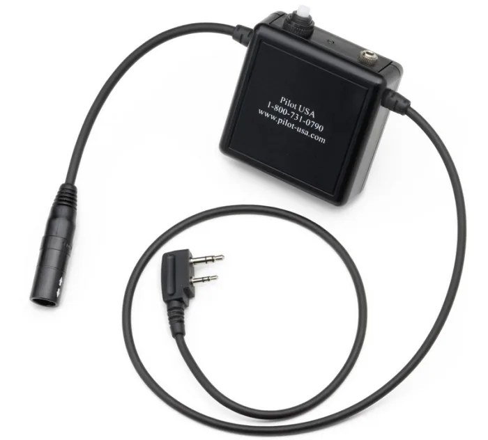 Pilot USA PA 82B 6 Pin Lemo To Icom A6 A14 A22 A24 Adapter