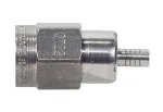 Sma Male Dual Crimp Connector For Rg 142 400 Coax