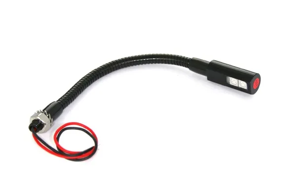 Britta 240MM Mini Gooseneck Lamp 24V Red