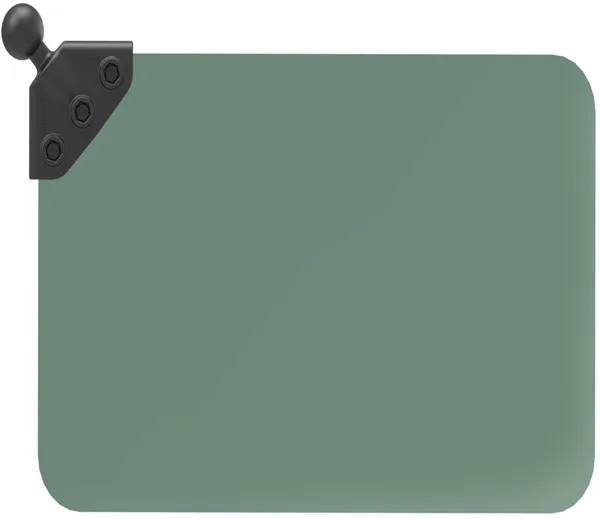 RAM Dark Green Sun Visor With 1 Ball 50% Tint