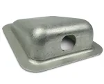 Surface Mounted Housing 2 Hole Lemo Black