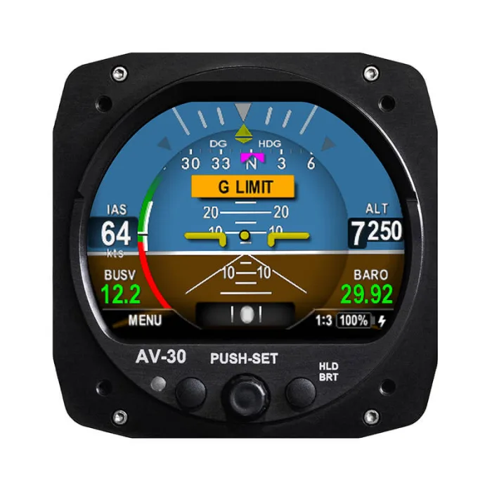 11-17555aa → Somma Aero Uavionix Av-30-E Experimental Primary Flight Display