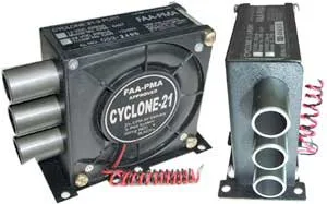 Lonestar 3 Port Cooling Fan 24V FAA/PMA