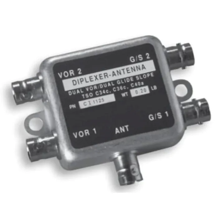 11-19389 → Somma Aero Comant CI-1125-TNC Diplexer Single Nav VOR / LOC / GS Input To Dual VOR / Loc