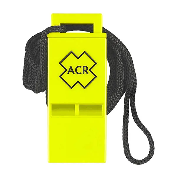 Acr Ww-3 Res-Q Whistle/ 18 Lanyard. Card