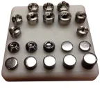 21 Pc Dimpling & Riveting Kit