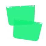9X12 Green Face Shield