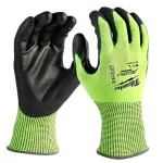 Milwaukee Polyurethane Dipped Gloves Cut Level 4 Xlarge