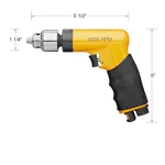 Compact Pistol Grip Drill 3200 Rpm with 1/4 Keyless Chuck
