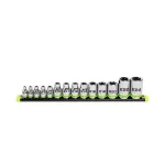 GRIPEDGE – 14-Pc E-Star Socket Set