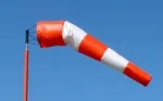 AWS Windsock 24X96 Orange & White