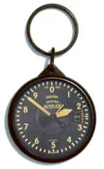 Vintage Round Keychain Altimet