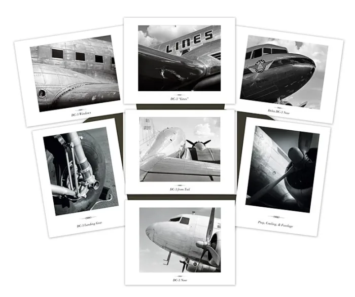 13-10254 → Somma Aero Douglas Dc-3 Prints Folio