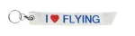 Proflight I Love Flying Keyring