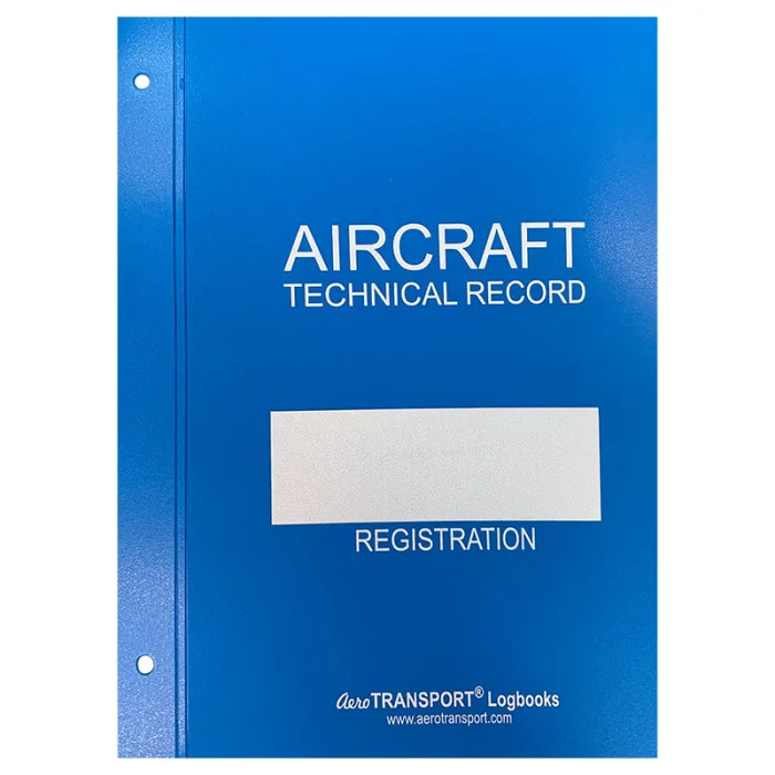 13-12324 → Somma Aero ATP Aircraft Technical Log Post Binder